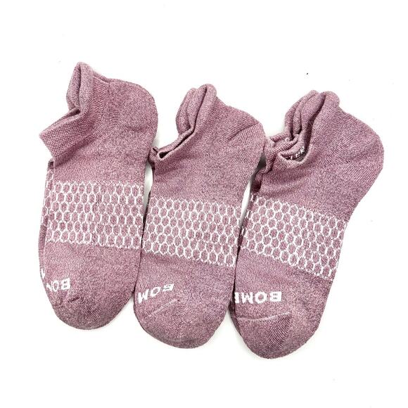 Bombas Accessories - Bombas Women's Performance Ankle Socks Medium 3 pairs Berrry Plum NWOT